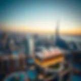 Aerial view of Abu Dhabi skyline showcasing modern architecture