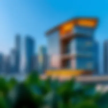 Al Ghurair Building's unique design and skyline integration