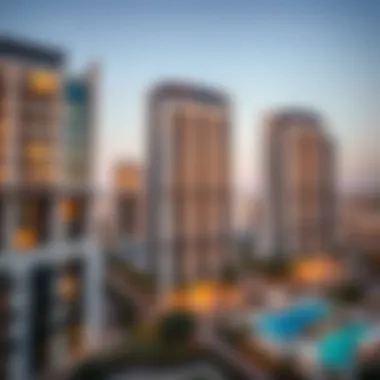 Stunning view of Al Nahda Tower Block B showcasing its modern architecture