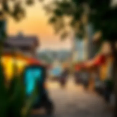 Community Life Surrounding بان هوم دبي Vibrant community life around بان هوم دبي with local amenities