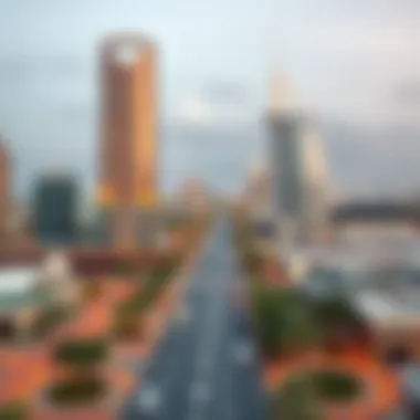 Map highlighting emerging neighborhoods in Dubai for real estate investment