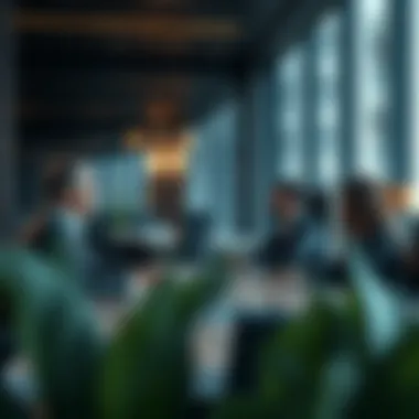 Strategic Discussions at AX Capital A professional team engaging in strategic real estate discussions