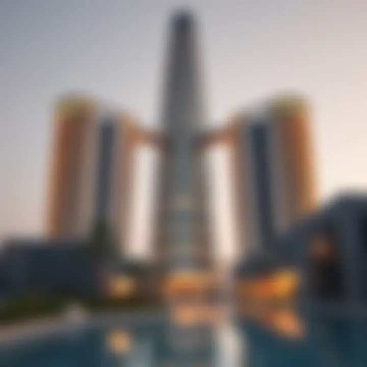 Baheen Tower: A Marvel of Modern Architecture Stunning architectural view of Baheen Tower