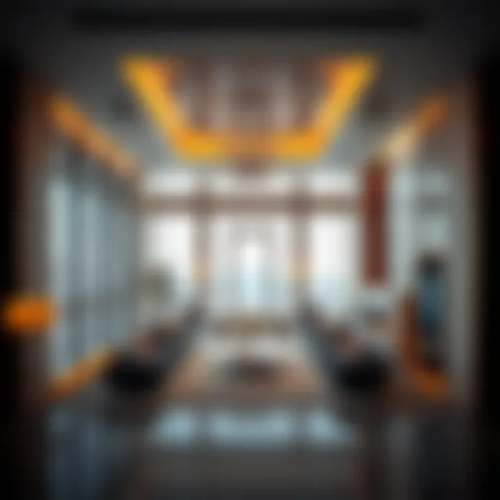 Luxury Redefined: Interior Features of Baheen Tower Luxurious interior space of Baheen Tower