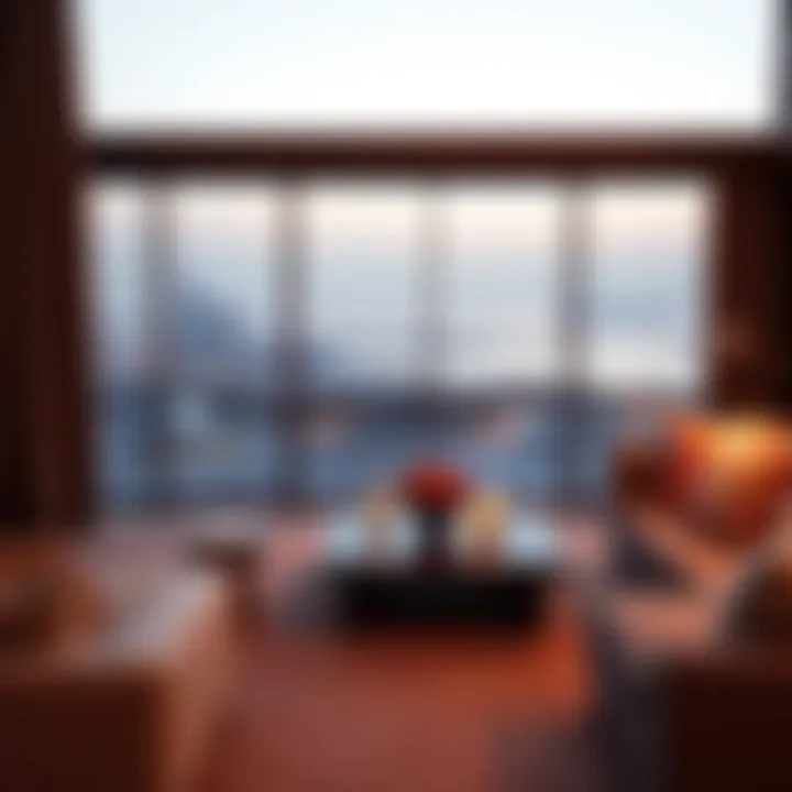 Lifestyle and Views from Beach Rotana Residence Panoramic view of Dubai from Beach Rotana Residence emphasizing lifestyle