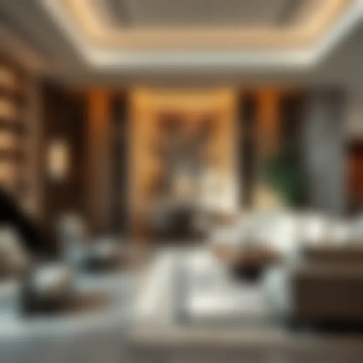 Design philosophy elements of Bulgari Residence Dubai, reflecting sophistication and style