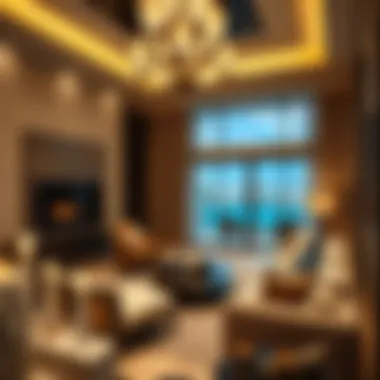 Luxury Property Interior in مركز المشرف Stylish interior of a luxury property in مركز المشرف