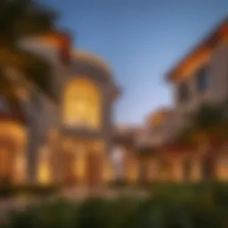 Architectural elegance of Chalet Al Barsha