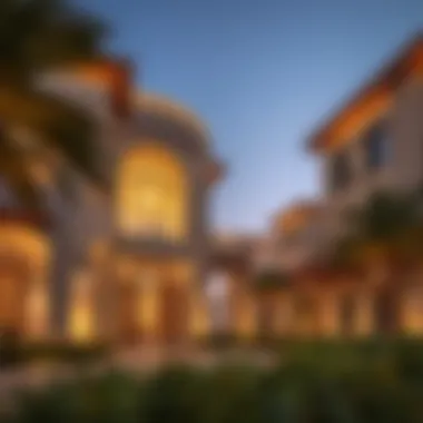 Architectural elegance of Chalet Al Barsha