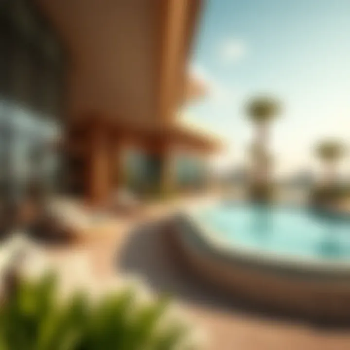 Luxurious amenities at Chalet Al Barsha