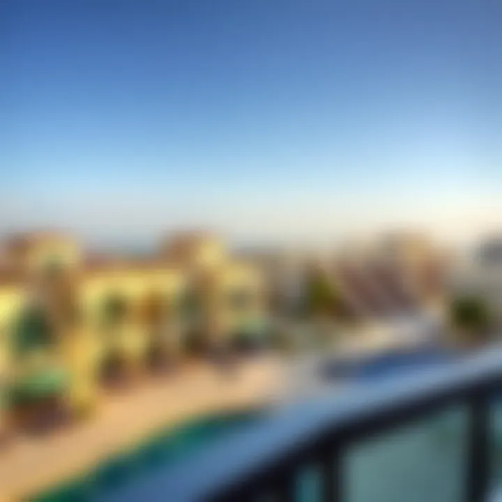 Prime location overview of Chalet Al Barsha