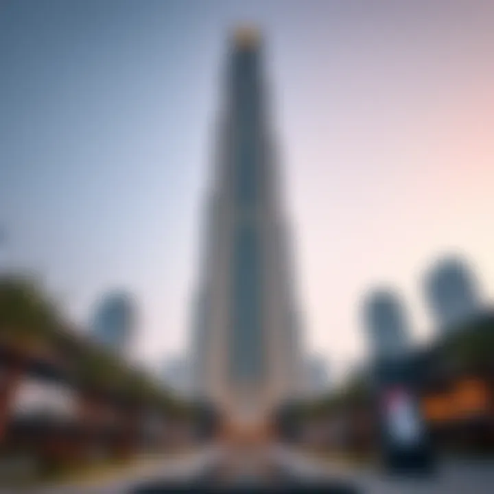 Stunning architectural design of Continental Tower