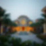 A luxurious villa in Dubai's upscale neighborhood