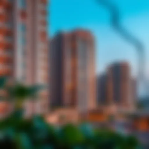 View of Eden House Development in Dubai