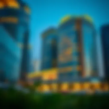 Vibrant commercial complex reflecting Emaar's investment potential