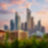 Stunning skyline view showcasing Emaar's architectural innovations in Dubai