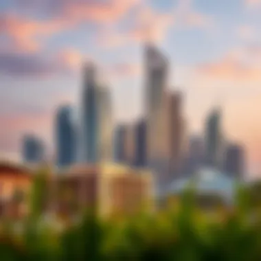 Stunning skyline view showcasing Emaar's architectural innovations in Dubai