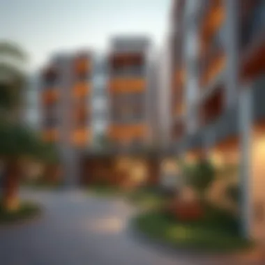 Community Living in Dubai A vibrant neighborhood in Dubai, highlighting community amenities and lifestyle