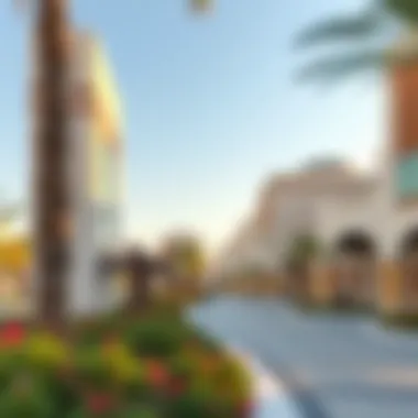 Visual representation of Al Barari's project portfolio and achievements