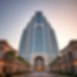 Stunning exterior view of Al Fahad Tower 2 showcasing its modern architecture