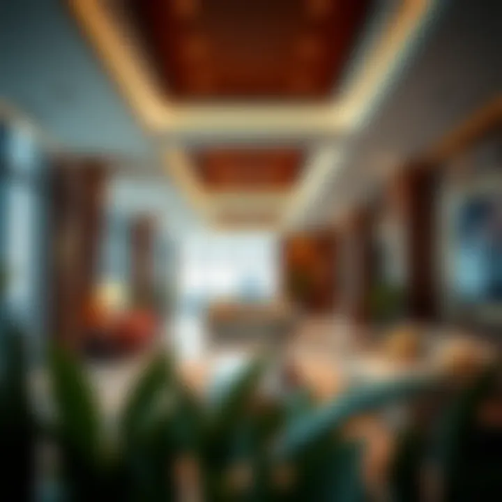 Luxury Interior Amenities of Al Hilal Building Interior amenities of Al Hilal Building highlighting luxury features