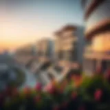 Panoramic view of Al Maya showcasing modern architecture