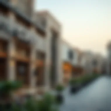 Trendy Cafes and Boutiques in Al Quoz Trendy cafes and boutiques lining the streets of Al Quoz