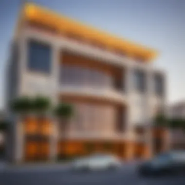 Stunning facade of Alana showcasing modern architecture