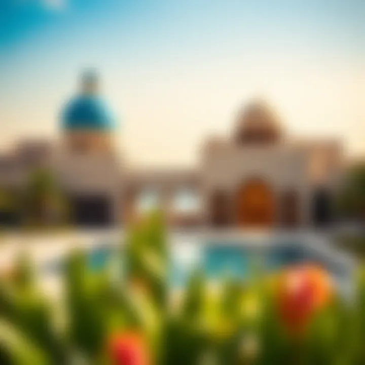 A blend of tradition and modernity in urban Arabian landscapes