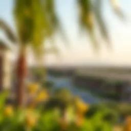 Serene community view of Arabian Ranches III showcasing lush green spaces