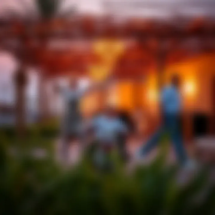 Vibrant lifestyle showcasing community engagement and outdoor activities in Arabian Ranches III