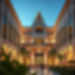 Stunning architectural view of Dar Al Jawhara