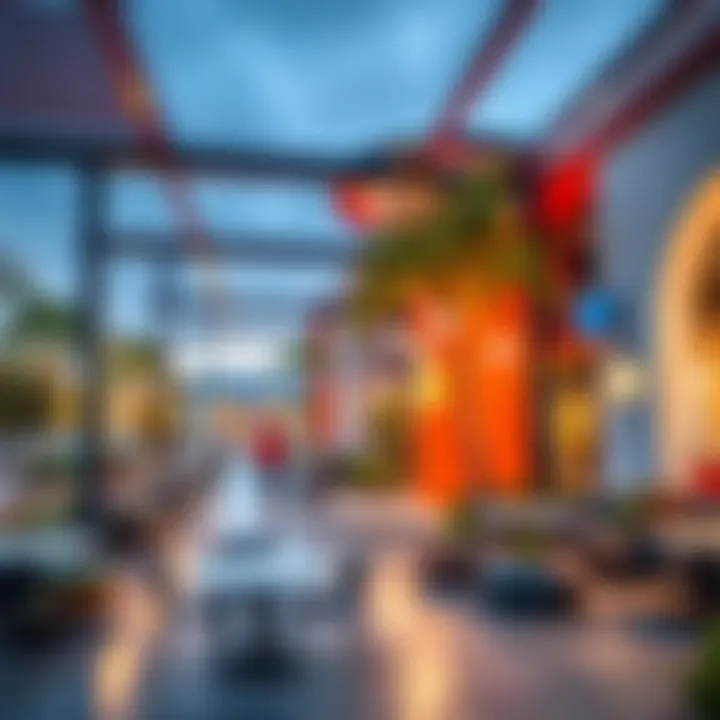 Community Spaces in Dreamland Dubai Vibrant community spaces within Dreamland Dubai fostering a sense of belonging