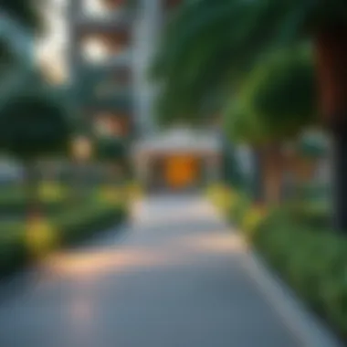 Family-friendly park in Jumeirah with lush greenery