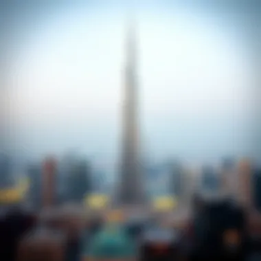 Burj Khalifa: The Iconic Landmark of Dubai A panoramic view of the Burj Khalifa towering over Dubai's skyline