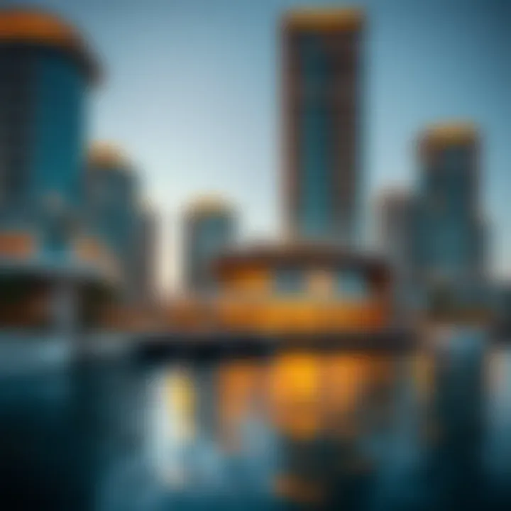 Architectural marvel of The Cove in Dubai Creek Harbour