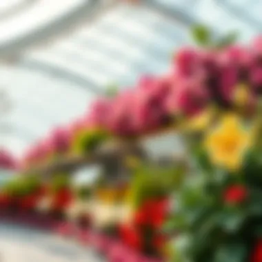 Dubai Miracle Garden: A Floral Wonderland A lush oasis at Dubai Miracle Garden showcasing a variety of flowers