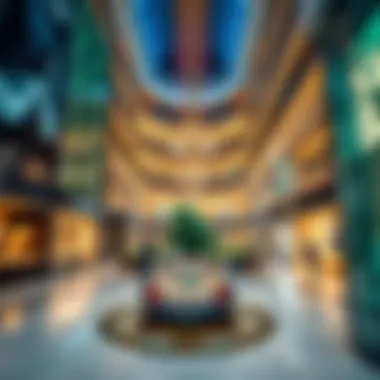 Luxury shopping experience in Dubai's renowned mall