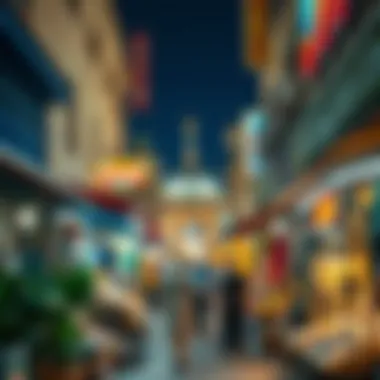 Vibrant marketplace reflecting the rich culture of Dubai