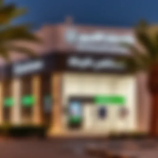 Emirates Islamic branch exterior in Mirdif