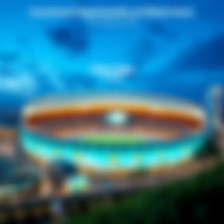 Graphic illustrating investment opportunities related to Etihad Arena