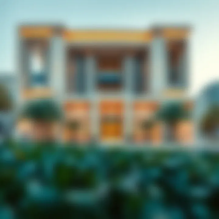 Impressive Architectural Design of the Property Architectural design of Hyatt Regency Dubai Creek Heights