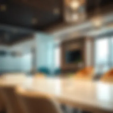 Premium Amenities at IT Plaza Amenities offered at IT Plaza including meeting rooms and lounges