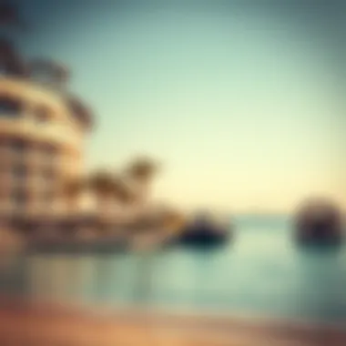 Crystal Clear Waters of Jumeirah Bay Crystal clear waters of Jumeirah Bay Beach
