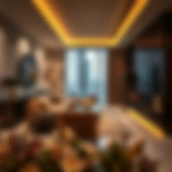 Luxurious living space layout at Marina Vista Tower 2