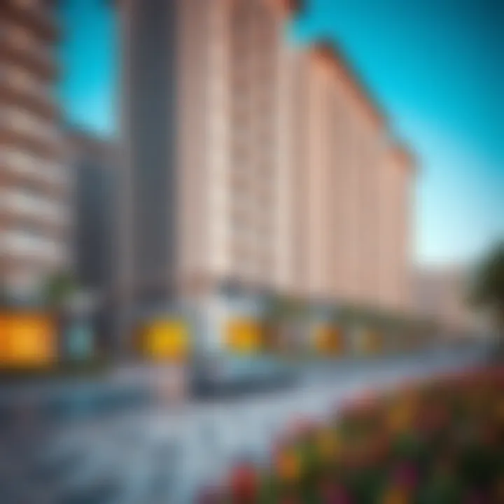 Modern residential development in Millennium Barsha