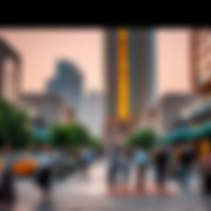 Vibrant community atmosphere in Millennium Barsha