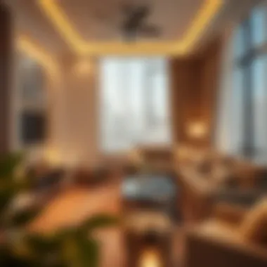 Cozy shared living space in a DMCC rental property