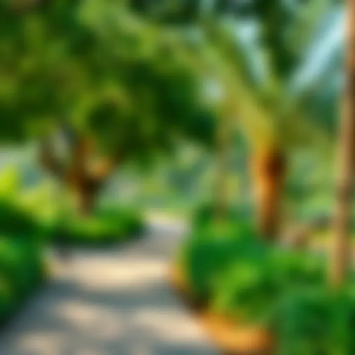 Scenic recreational park featuring lush greenery and family-friendly spaces