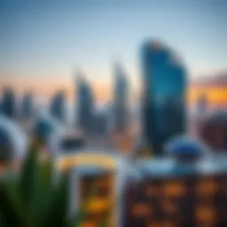 Stunning skyline of Nova Dubai showcasing modern architecture